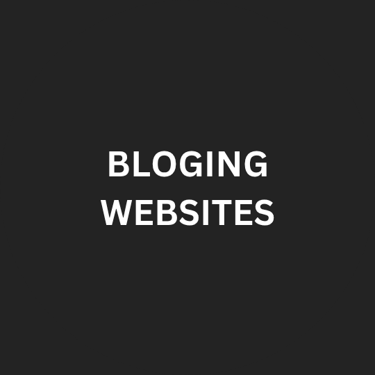 Blogging Websites
